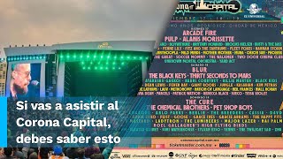 Todo lo que debes saber si vas a ir al Corona Capital 2023 [upl. by Zosema122]