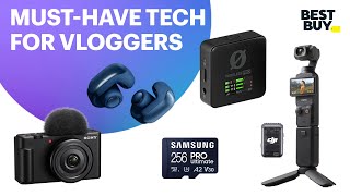 MustHave Tech for Vloggers  Best Buy [upl. by Maisey]