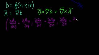 Matematica  Rotore del Gradiente Perché è sempre nullo [upl. by Nnyled]