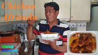 Vlog 053 Chicken Afritada  Afritadang Manok [upl. by Dronski]