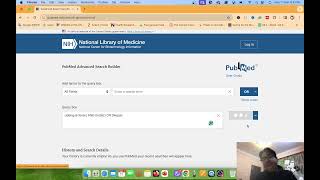 Pubmed Advanced SearchUsing the advanced search builder systematic [upl. by Obbard]