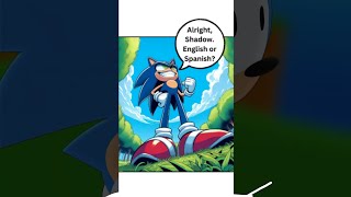 Sonic Faces Shadow  comic Dub English Or Spanish Following Sonic the Hedgehog 3 Part3 [upl. by Norb696]