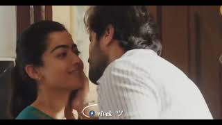 Vijay Devarakonda Rashmika Mandanna Status Hindi seene se tum mere aake lag jao na status [upl. by Accem]