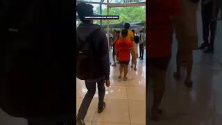 Digos City mallgoers run for safety during an earthquake [upl. by Bannister]