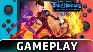 Trollhunters Defenders of Arcadia  First 50 Minutes on Nintendo Switch [upl. by Subak]