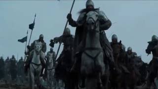 Game of Thrones  The Vale Army arrives at Winterfell [upl. by Shanahan]