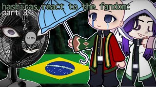 Hashiras react to Brazilian fandom  Part 3  🇧🇷🇺🇲 [upl. by Glendon]