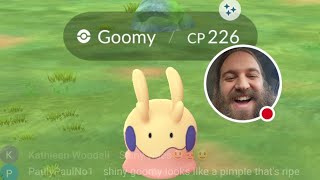 Goomy Community Day  Shiny Hunt  LIVE  Pokemon GO [upl. by Iddet122]