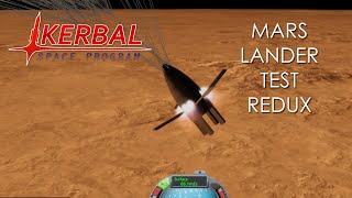 Mars Lander Test Redux RO in KSP 112 [upl. by Llednav]