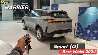 Tata Harrier Base Model Smart O 2024 ❣️ Harrier Base Model Reallife Review 😍 [upl. by Eldora]