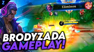 CARA FICOU TOXICO NERVOSO  BRODY GAMEPLAY  Mobile Legends [upl. by Jahdal609]