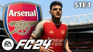 The beginning of something special  FC 24 Arsenal Career Mode S1E1 [upl. by Ethe]