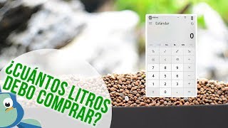 Cómo CALCULAR los LITROS de SUSTRATO que NECESITA tú ACUARIO [upl. by Calli]