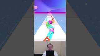 Jelly Tube Run 2048 ❗Level 110❗2048 games shorts [upl. by Notnerb]