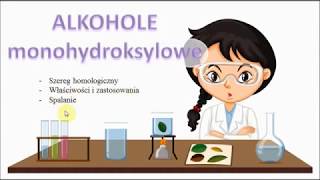 Alkohole monohydroksylowe [upl. by Virgina]