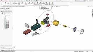 SOLIDWORKS  Smart Explode Lines [upl. by Aiblis240]