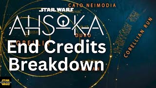 Ahsoka End Credits Music Breakdown [upl. by Aret]