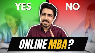 Is Online MBA worth it Reality of Online MBA courses  Best universities in India [upl. by Josee827]