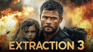 Extraction 3 Full Movie 2025 Facts  Chris Hemsworth Idris Elba  Review [upl. by Neelak834]