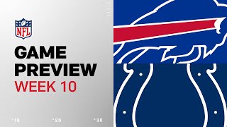 Buffalo Bills vs Indianapolis Colts  2024 Week 10 Game Preview [upl. by Winona]