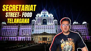 NEW Secretariat Street Food Hyderabad  Explore with bhukkanawab [upl. by Forelli]