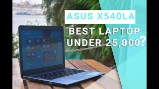 asus x540la Laptop i34GB1TB review by technik [upl. by Eytak]