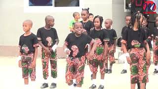 TRIFONIA ACADEMY WATOTO WAKICHEZA AFROBIT DANCE [upl. by Aydidey]