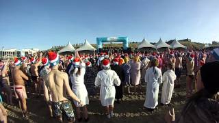 Egmond 2016 Warmup 2 Nieuwjaarsduik [upl. by Cence515]