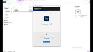 How To Install Adobe Photoshop 2022 With Source File  Bangla Tutorial [upl. by Nylarac]