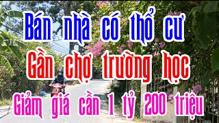 Bán nhà gần chợ xã tam Bình cây lậy tiền Giang Giá 1 tỷ 200 triệu LH0394924311 MS1056 [upl. by Thoma]