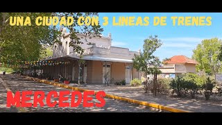 MERCEDES COMO NUNCA LO VISTE  CON TRES LINEAS FERROVIARIAS [upl. by Annaj902]