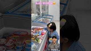 BORONG ES KRIM DI INDOMART funny dubbing comedy icecream feedshorts reaction [upl. by Yellas]