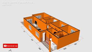 plans de maison petites maisons modernes de 3 chambres [upl. by Ned]