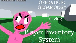 Godot 4  Survival Game OPERATION GEGAMONGY  Devlog 2  Player Inventory [upl. by Anailuig]