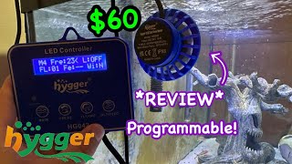 The BEST 60 Programmable Wave Maker for your Fish Tank Hygger 042 Review [upl. by Seitz]