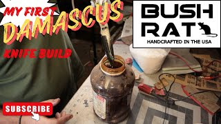 My Epic Journey Crafting Damascus Bushlore For The First Time [upl. by Ciel]