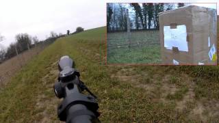 VFCUmarex HK417 20quot barrel amp long rail  Shooting tests [upl. by Lochner]