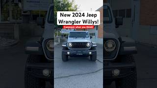 NEW 2024 JEEP WRANGLER WILLYS shorts [upl. by Cirala]