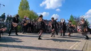 Beltane Border Morris  Fire Dance 29042023 [upl. by Zerep245]