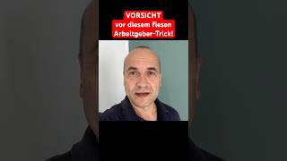 VORSICHT vor diesem fiesen ArbeitgeberTrick  anwalt arbeitsrecht kündigung [upl. by Ronalda892]