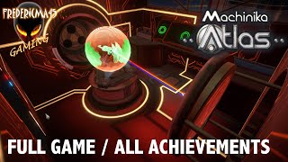 Machinika Atlas FULL GAME Walkthrough  All Achievements all letter locations [upl. by Nilorac]