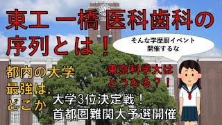 【首都圏難関国立大ブロック偏】大学3位決定戦開幕「京大に続く大学はどこだ！」part4 [upl. by Rennie]