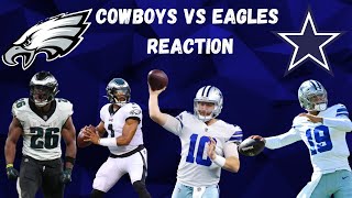 Cowboys vs Eagles ReactionNFL Week 10PHI 34 DAL 6 [upl. by Cosetta]