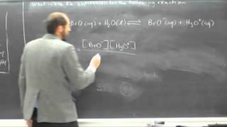 Write AcidDissociation Constant Ka From the Balanced Reaction Equation  Solve pKa from Ka001 [upl. by Alohcin]