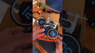 Bike Shaped Auto Flip Desk Clock [upl. by Aerdnaid359]