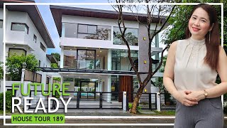 Live the Life of Luxury in Elegant Home with Elevator and Swimming Pool in Alabang House Tour 189 [upl. by Zina714]