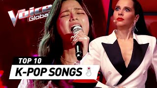 Incredible KPOP songs on The Voice 🤩 [upl. by Anaicilef210]