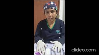 Cirugía periodontal gingivectomia y gingivoplastia [upl. by Renita]