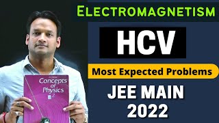 HCV Most Expected Question for JEE Main 2022  Electromagnetism  HCV Important Question  NKC Sir [upl. by Frydman]