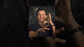 Orlando Blooms EPIC stunt as Legolas [upl. by Egroej]